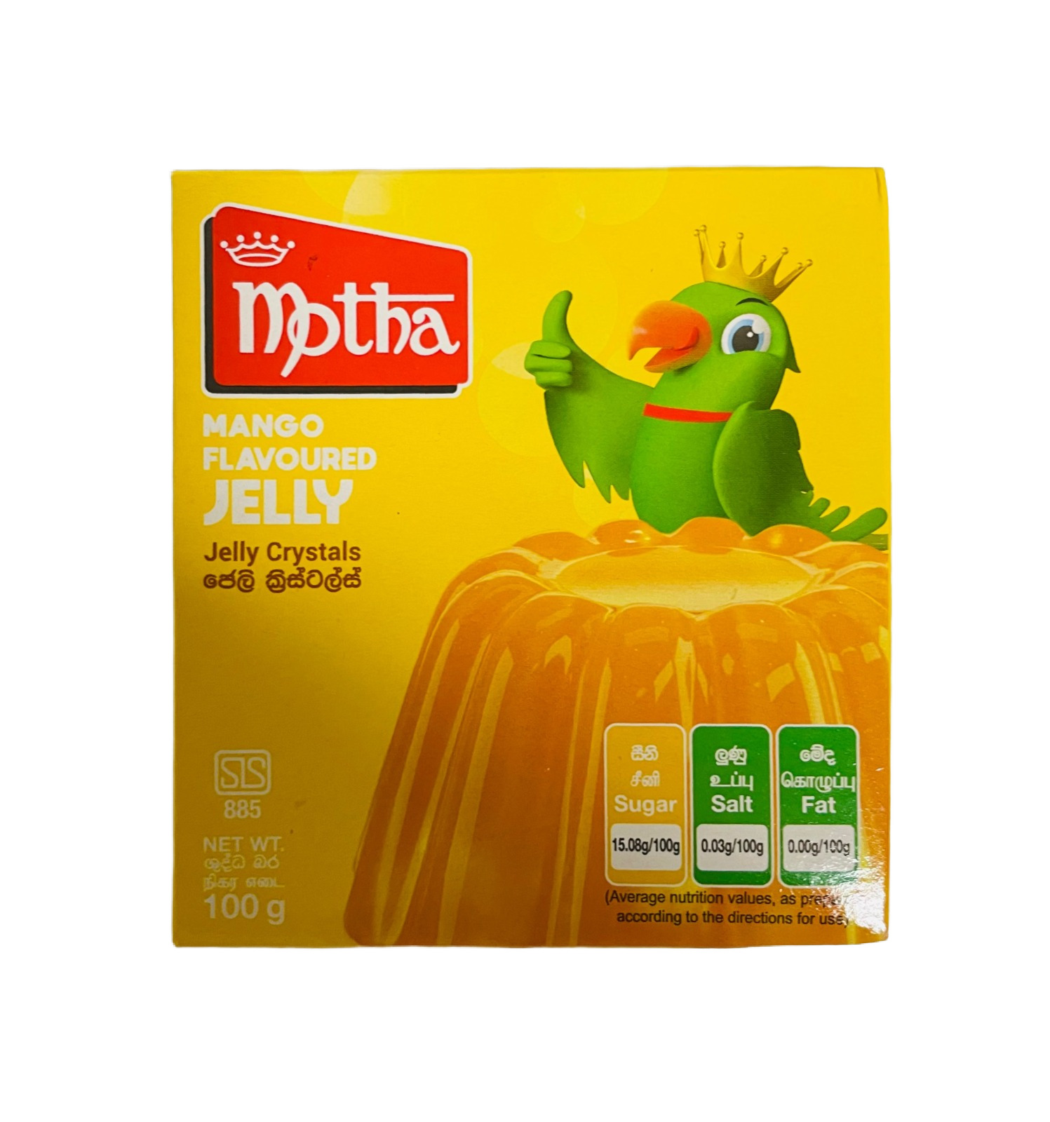 Motha Mango Flavoured Jelly 100g